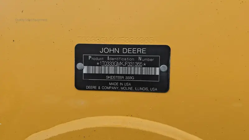 2019 DEERE 333G photo 4
