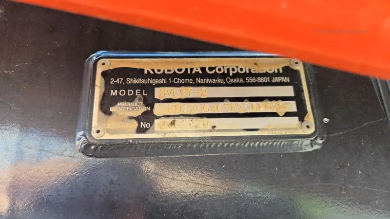 2021 KUBOTA SVL97-2 photo 2